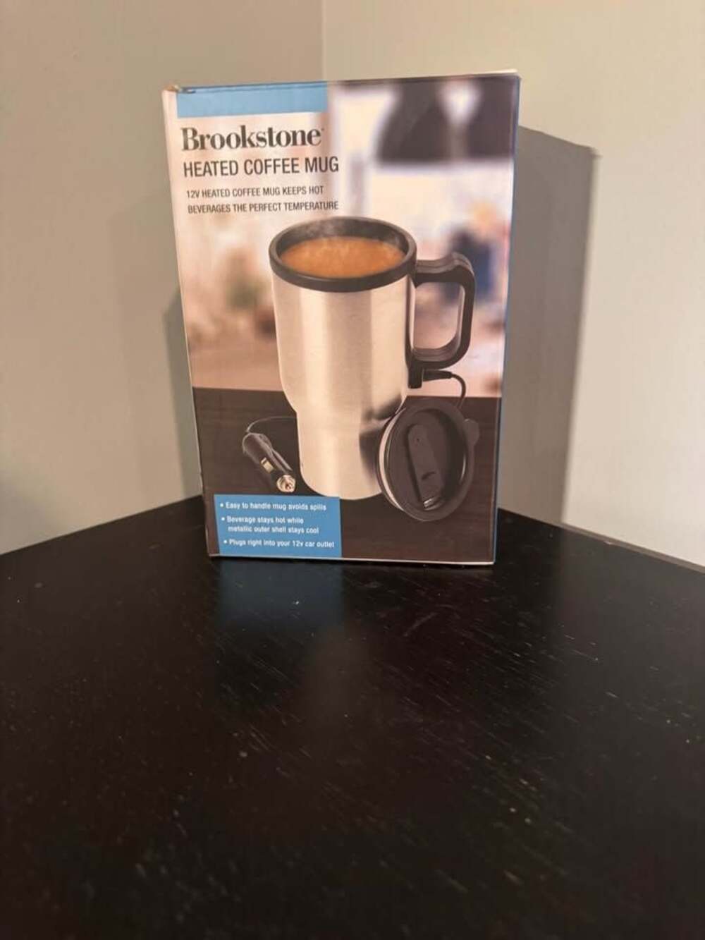 Brookstone Heated Coffee Mug